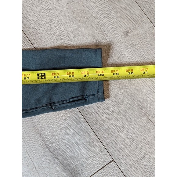 Nike All Time Pullover Hoodie Women Dri-Fit Small Color Gray Green Thumb Holes - Picture 12 of 13